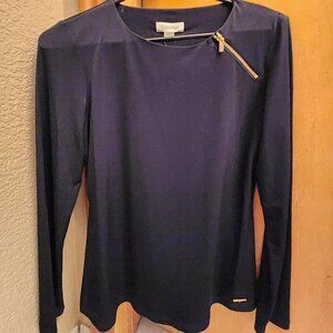 NWT Calvin Klien Black Long sleeve top